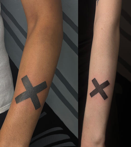Matching One Piece tattoos